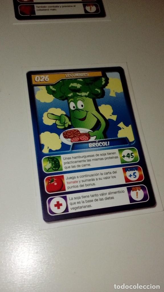Cromos de F&uacute;tbol: CAJ-140118 CROMO CARD ALBUM LOS SUPERSALUDABLES DE GRUPO IFA LEGUMBRES 26 BROCOLI
