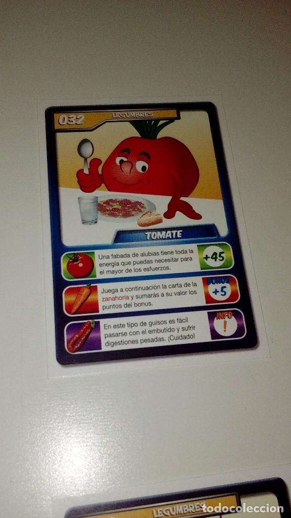 Cromos de F&uacute;tbol: CAJ-140118 CROMO CARD ALBUM LOS SUPERSALUDABLES DE GRUPO IFA LEGUMBRES 32 TOMATE