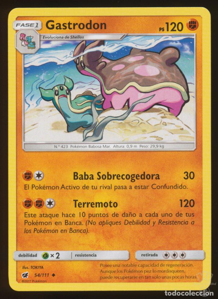 Cromos de f&uacute;tbol: #54/111. GASTRODON - S&L Invasion Carmesi (Crimson Invasion) - Pokemon Trading Card/Carta