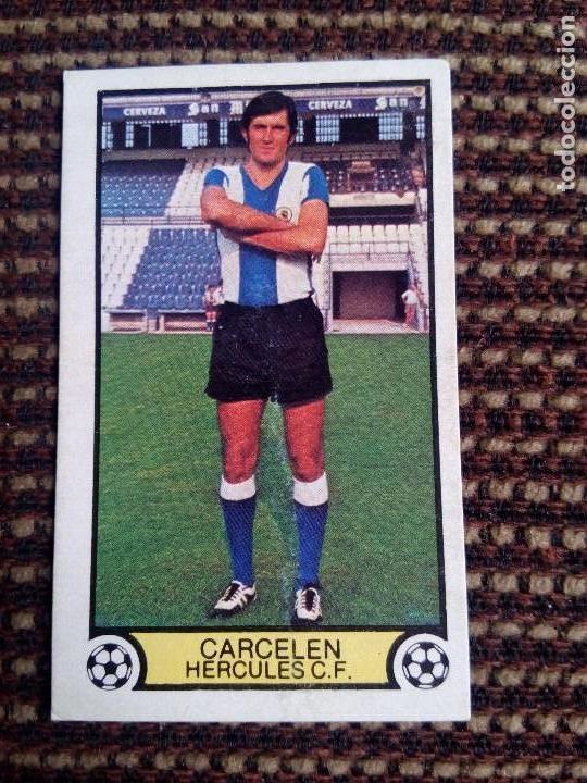 Cromos de f&uacute;tbol: Este 79 80 carcelen del hercules - Foto 1