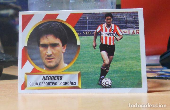 Cromos de f&uacute;tbol: EDICIONES ESTE 1988-1989  88 89  HERRERO (COLOCA) LOGRO&Ntilde;ES VENTANILLA LEER - Foto 1