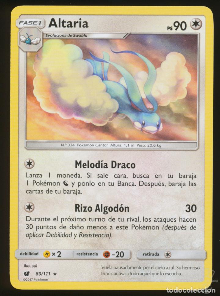 80/111. altaria (rara) - s&l invasion carmesi - Buy Collectible football stickers on todocoleccion 80/111. altaria (rara) - s&l invasion carmesi - Buy Collectible football stickers on todocoleccion