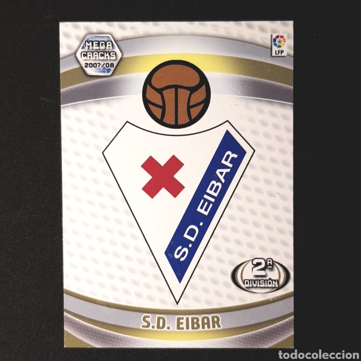 Cromos de f&uacute;tbol: Cromo MEGA CRACKS 2007/08 - (EIBAR) N&deg;434 ESCUDO - Foto 1