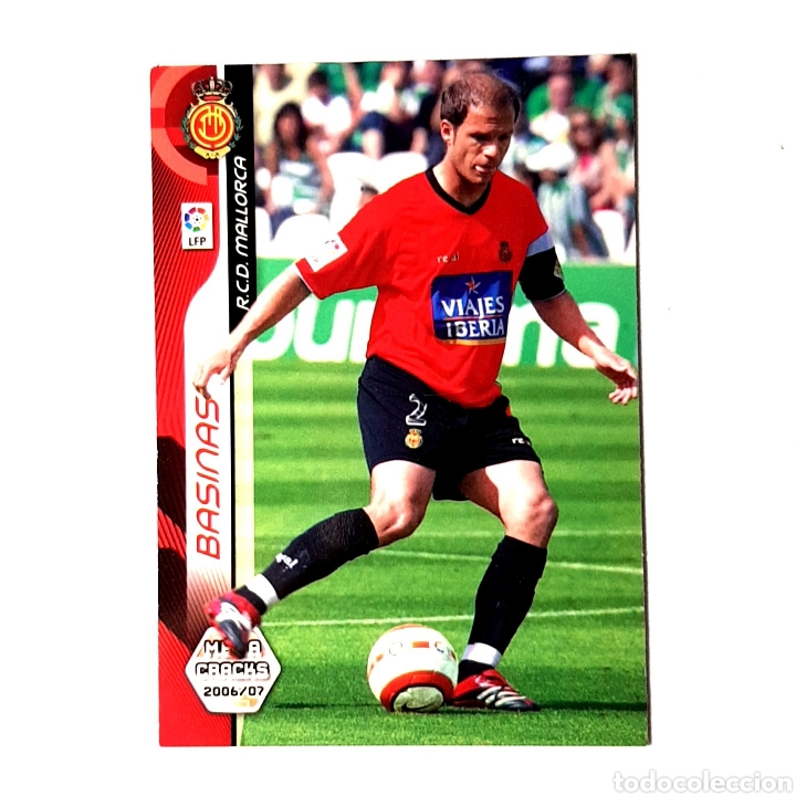 Cromos de f&uacute;tbol: Cromo MEGA CRACKS 2006/07 - (MALLORCA) N&deg;209 BASINAS - Foto 1