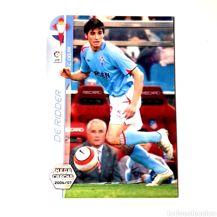 Cromos de f&uacute;tbol: Cromo MEGA CRACKS 2006/07 - (CELTA) N&deg;84 DE RIDDER - Foto 1