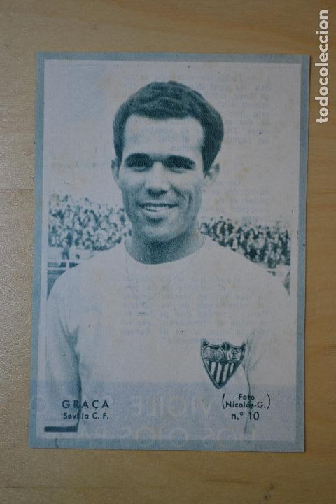 Cromos de f&uacute;tbol: DICEN 1955 - 10-GRACA (SEVILLA CF) - Foto 1