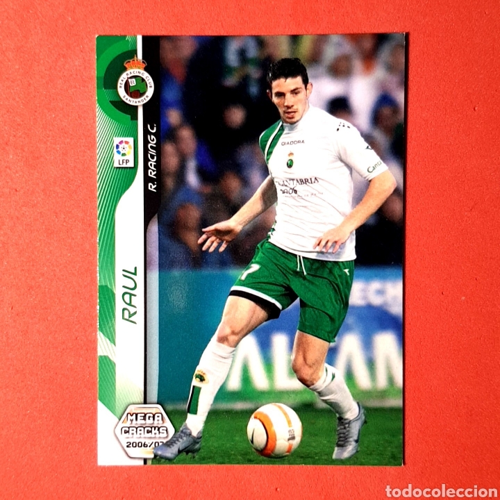 Cromos de f&uacute;tbol: Cromo MEGA CRACKS 2006/07 - (RACING) N&deg;252 RAUL - Foto 1