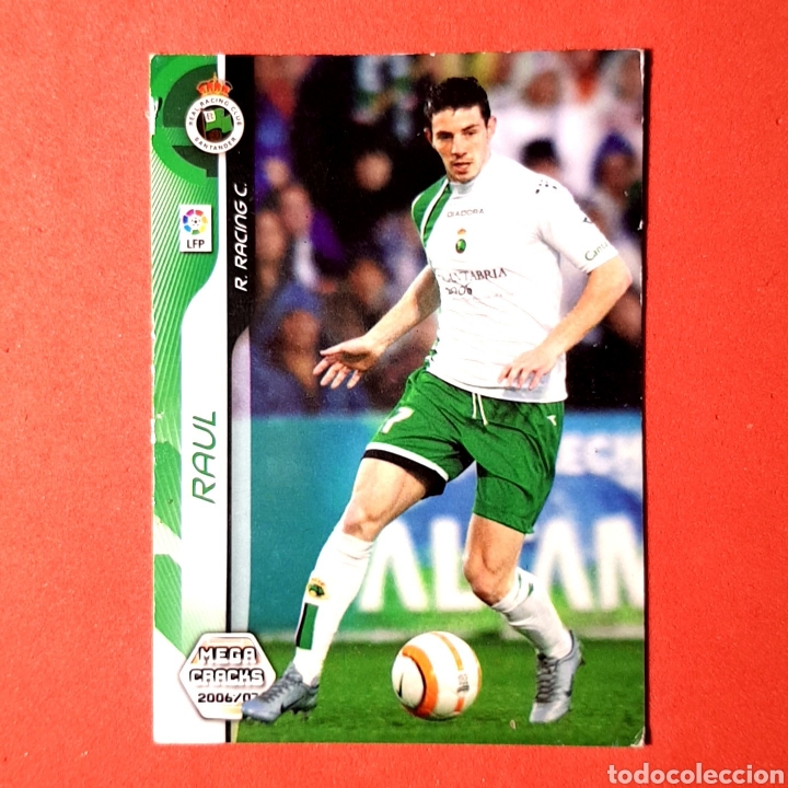 Cromos de f&uacute;tbol: Cromo MEGA CRACKS 2006/07 - (RACING) N&deg;252 RAUL - Foto 1