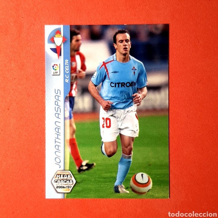 Cromos de f&uacute;tbol: Cromo MEGA CRACKS 2006/07 - (CELTA) N&deg;82 JONATHAN ASPAS - Foto 1