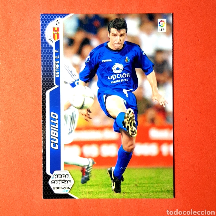 Cromos de f&uacute;tbol: MEGA CRACKS 2005/06 - (GETAFE) N&deg;173 CUBILLO - Foto 1