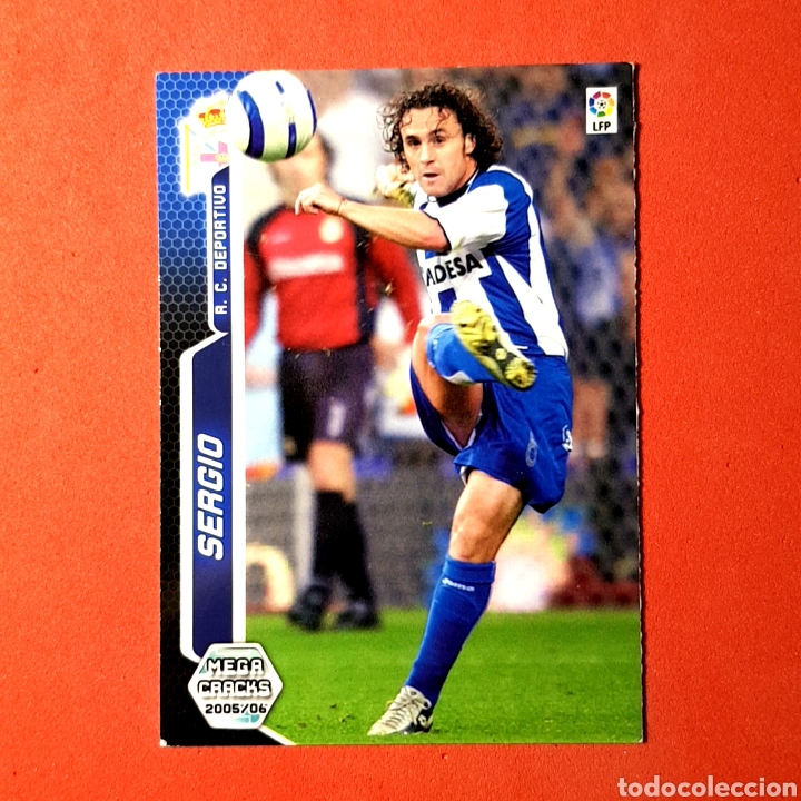 Cromos de f&uacute;tbol: MEGA CRACKS 2005/06 - (DEPORTIVO) N&deg;138 SERGIO - Foto 1