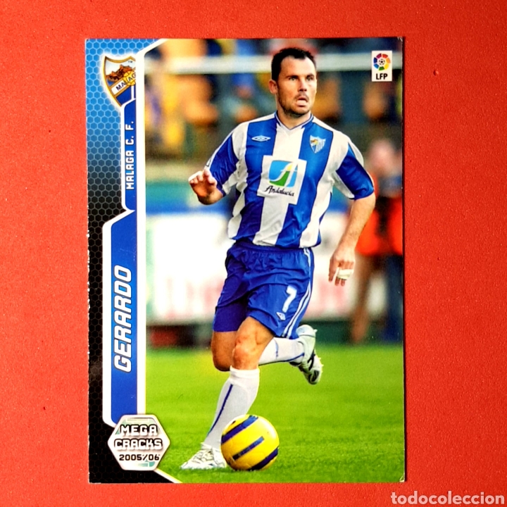 Cromos de f&uacute;tbol: MEGA CRACKS 2005/06 - (M&Aacute;LAGA) N&deg;201 GERARDO - Foto 1