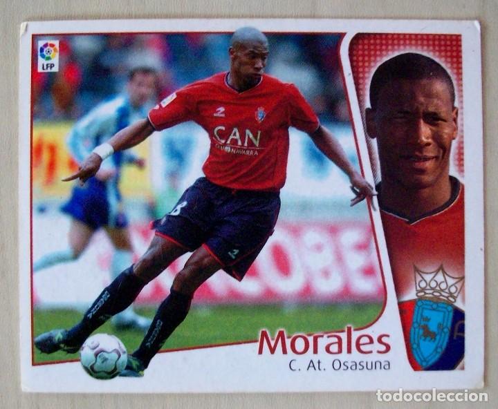 Cromos de f&uacute;tbol: MORALES C.A.OSASUNA CROMOS EDICIONES ESTE 2004 2005 04 05
