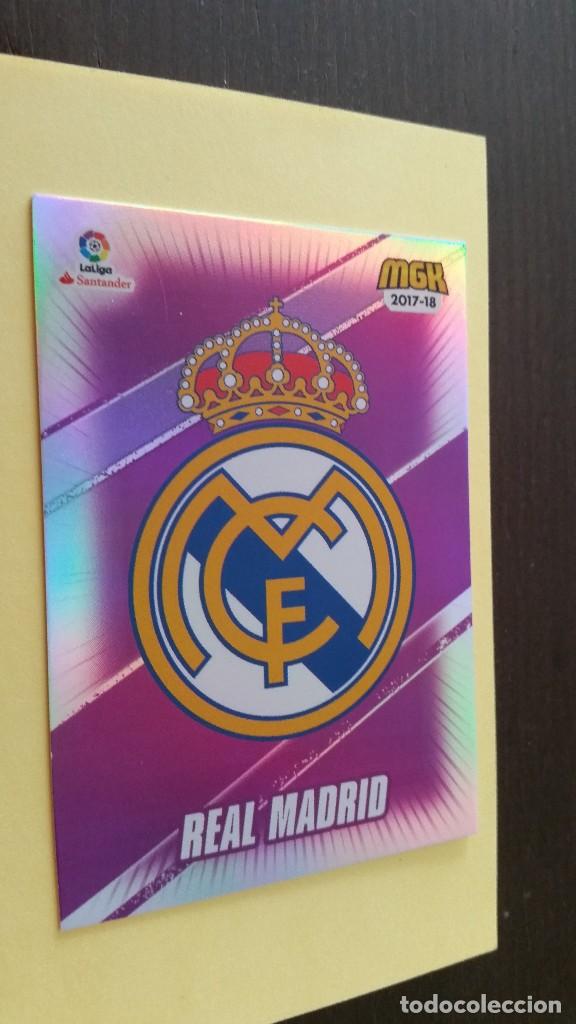 Cromos de F&uacute;tbol: MEGACRACKS - MGK 2017 - 18 - N&ordm; 379 ESCUDO - REAL MADRID
