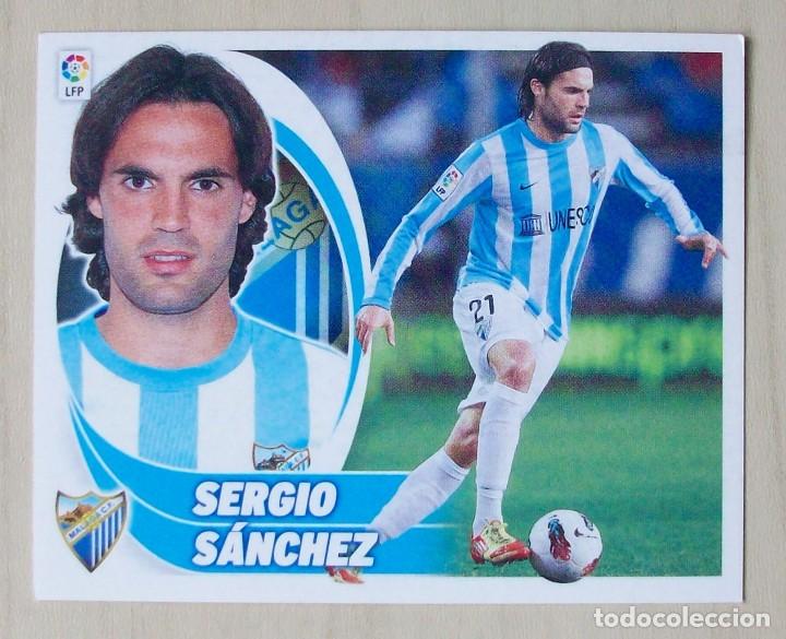 Cromos de f&uacute;tbol: SERGIO SANCHEZ MALAGA CF CROMOS EDICIONES ESTE 2012 2013 12 13 - Foto 1