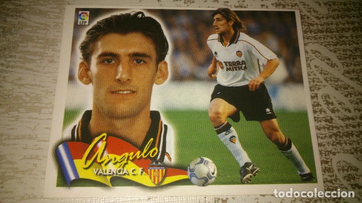 Cromos de f&uacute;tbol: EDICIONES ESTE 2000 / 2001 00 / 01 ANGULO  VALENCIA CROMO NUNCA PEGADO - Foto 1