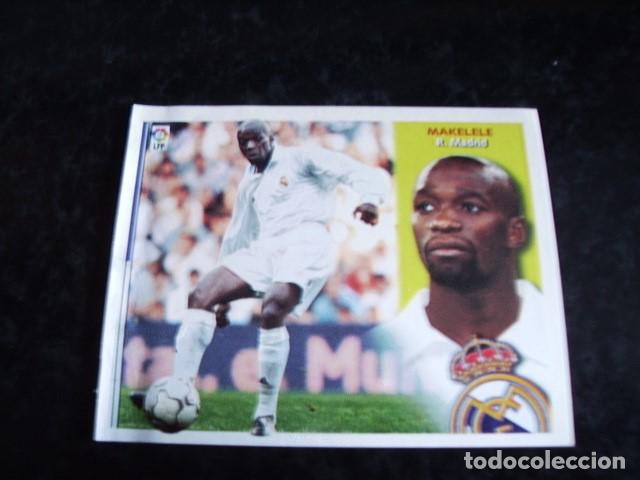 Cromos de f&uacute;tbol: ESTE 02-03 BAJA MAKELELE ( R.MADRID ) VENTANILLA LATERAL - Foto 1