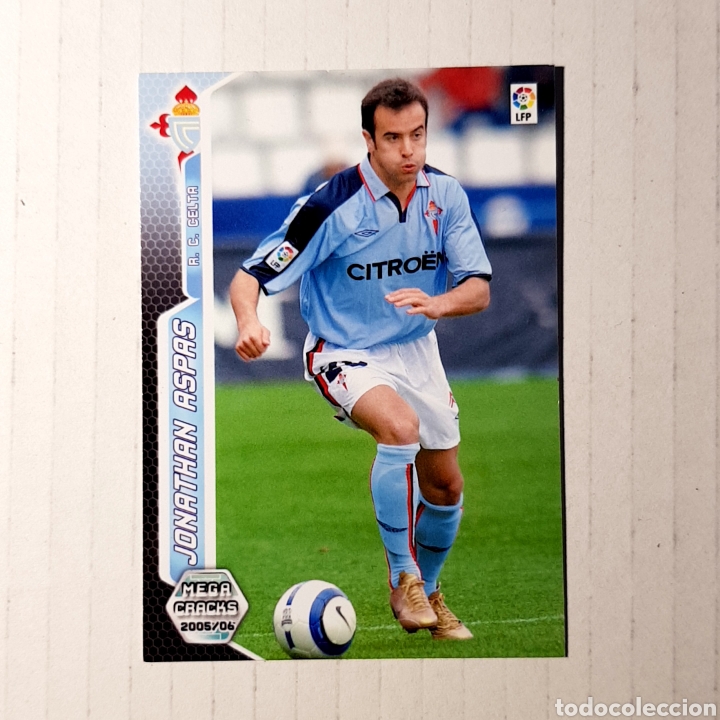 Cromos de f&uacute;tbol: MEGA CRACKS 2005/06 - (CELTA) N&deg;120 JONATHAN ASPAS - Foto 1