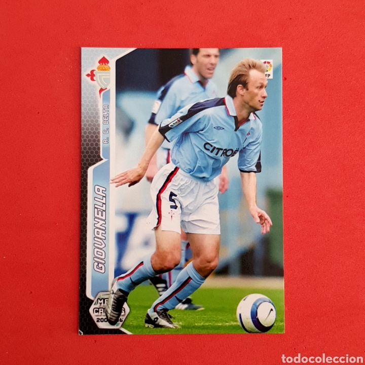 Cromos de f&uacute;tbol: MEGA CRACKS 2005/06 - (CELTA) N&deg;118 GIOVANELLA - Foto 1