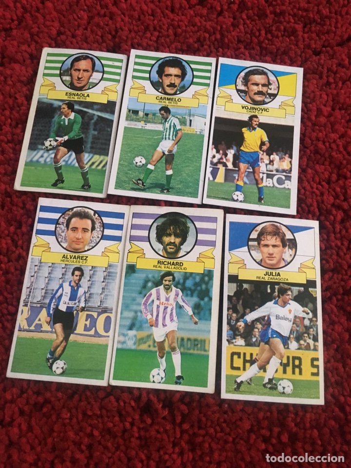 Cromos de F&uacute;tbol: Este sin pegar 1985 1986 85 86 baja H&eacute;rcules &Aacute;lvarez