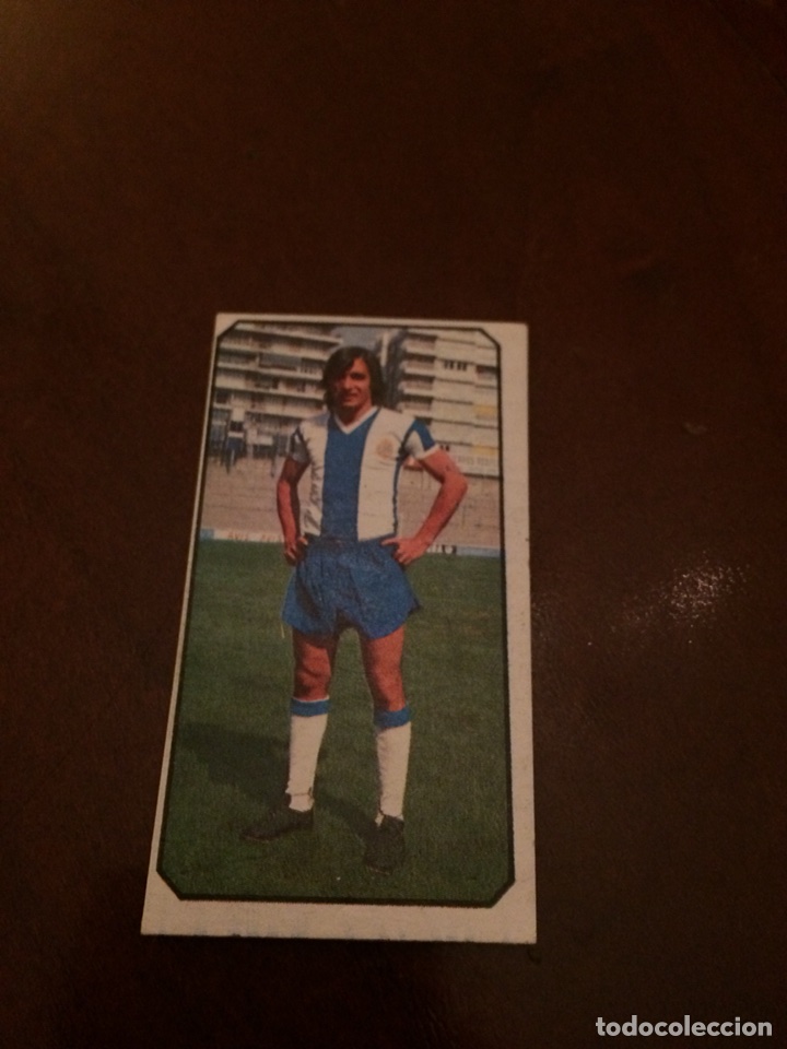 Cromos de f&uacute;tbol: Osorio este 77-78 error en trasera - Foto 1