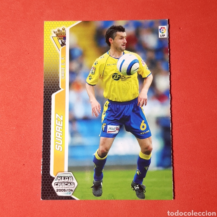 Cromos de f&uacute;tbol: MEGA CRACKS 2005/06 - (CADIZ) N&deg;101 SUAREZ - Foto 1