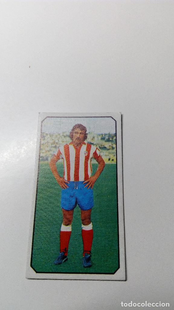 Cromos de F&uacute;tbol: EDICIONES ESTE 77 78 1977 1978 CAPON ATLETICO DE MADRID NUNCA PEGADO SIN PEGAR ALBUM NUEVO