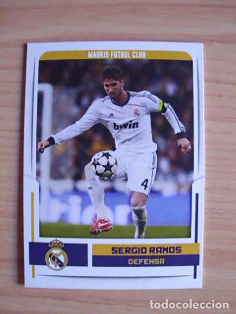 Cromos de F&uacute;tbol: Sergio Ramos (Real Madrid). Cromo de Venezuela, Trading Card. Colecciones 27