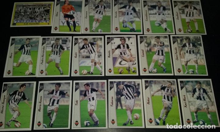 Cromos de f&uacute;tbol: MUNDICROMO 2006-2007 2&ordf; DIVISION.C.D.CASTELLON. 18 CROMOS COMPLETO. PERFECTO ESTADO