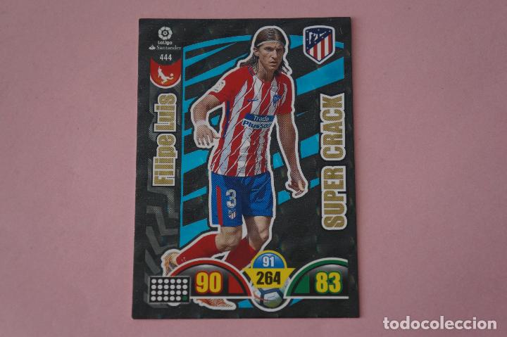 Figurine di Calcio: CROMO CARD DE F&Uacute;TBOL FILIPE LUIS DEL AT.MADRID N&ordm; 444 LIGA ADRENALYN XL 2017-2018/17-18