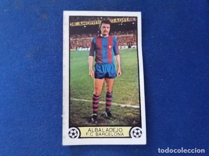Cromos de f&uacute;tbol: 79/80 ESTE. BARCELONA albaladejo - Foto 1