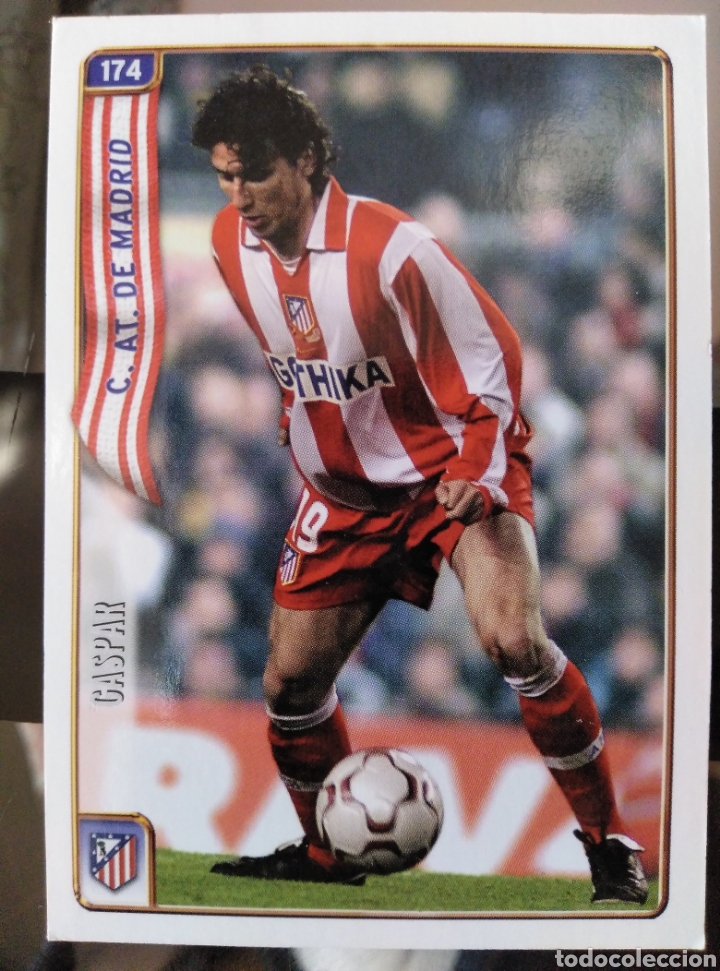 Cromos de f&uacute;tbol: CROMO GASPAR. AT. MADRID - Foto 1