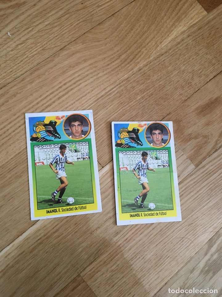 Cromos de f&uacute;tbol: Imanol 1993 1994 reservado - Foto 1