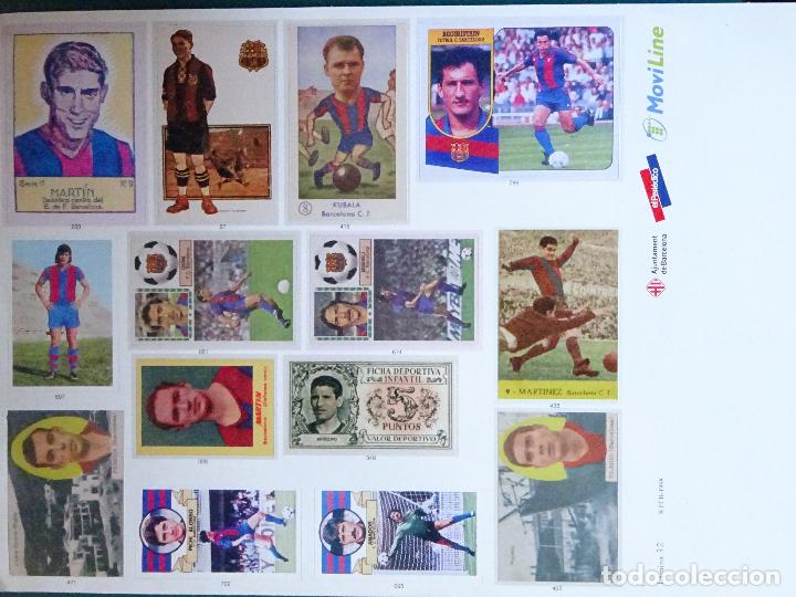 Cartes &agrave; collectionner de Football: L&Aacute;MINA DE 14 CROMOS PEGATINAS ADHESIVOS DEL F&Uacute;TBOL CLUB BARCELONA. A&Ntilde;O 1998. 32 EL PERI&Oacute;DICO. 135