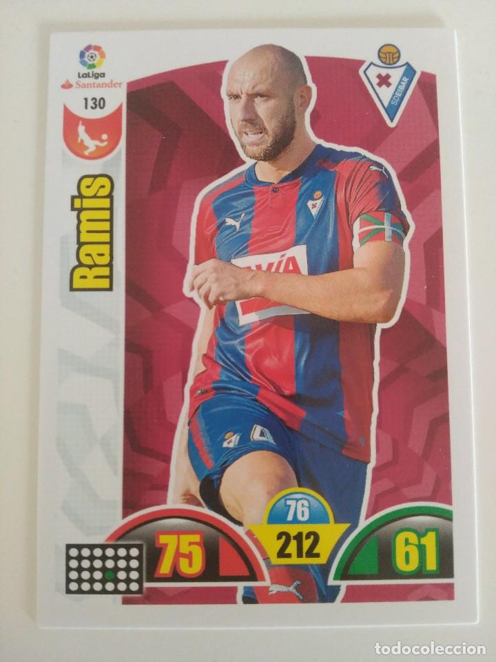 Cromos de f&uacute;tbol: 130 RAMIS EIBAR ADRENALYN 2017 2018 17 18 - Foto 1