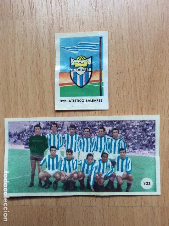 Figurine di Calcio: Ruiz Romero 1961/62. Campeonatos nacionales 1962. At. Baleares. Lote cromos despegados