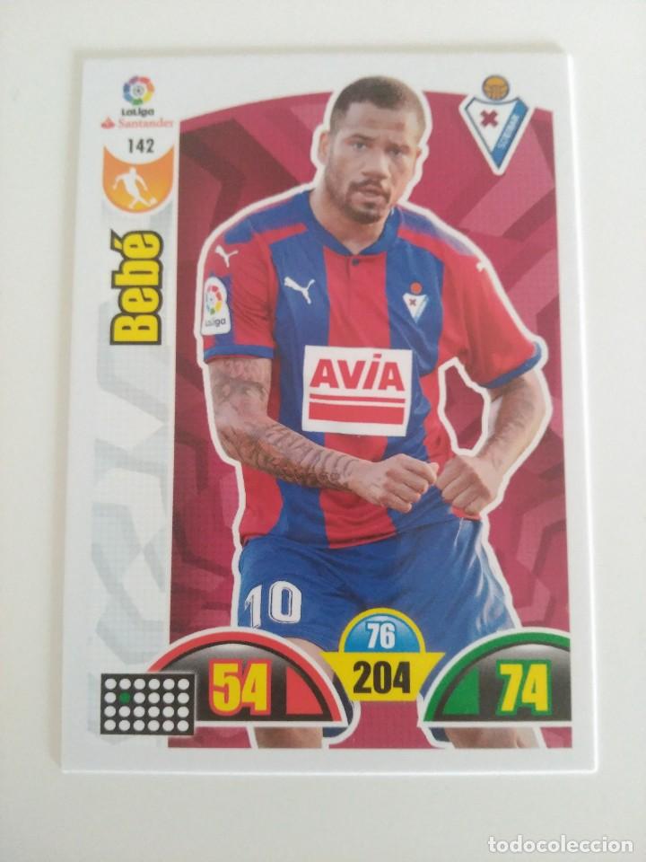 Cromos de f&uacute;tbol: 142 BEB&Eacute; EIBAR ADRENALYN 2017 2018 17 18 - Foto 1