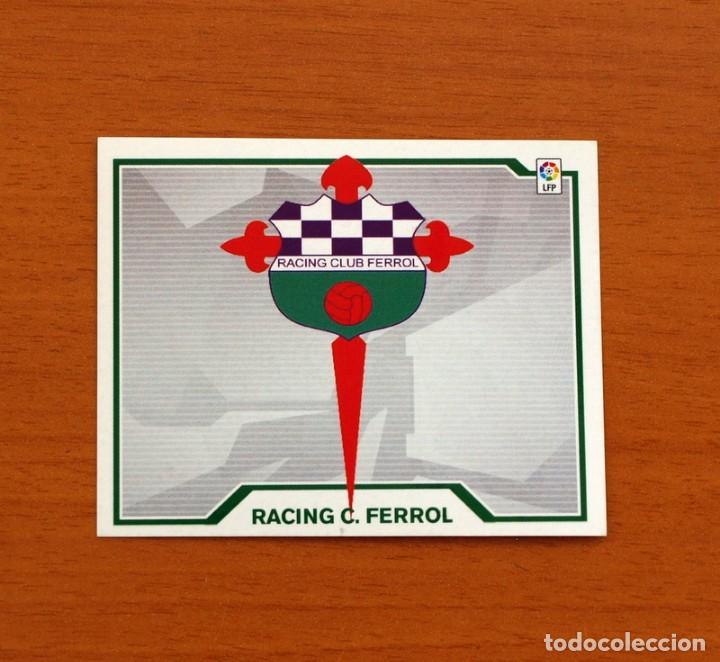 438 Escudo Plantilla - Racing Club Ferrol - Mundicromo MC - Fichas Liga  2001 2002 01 02