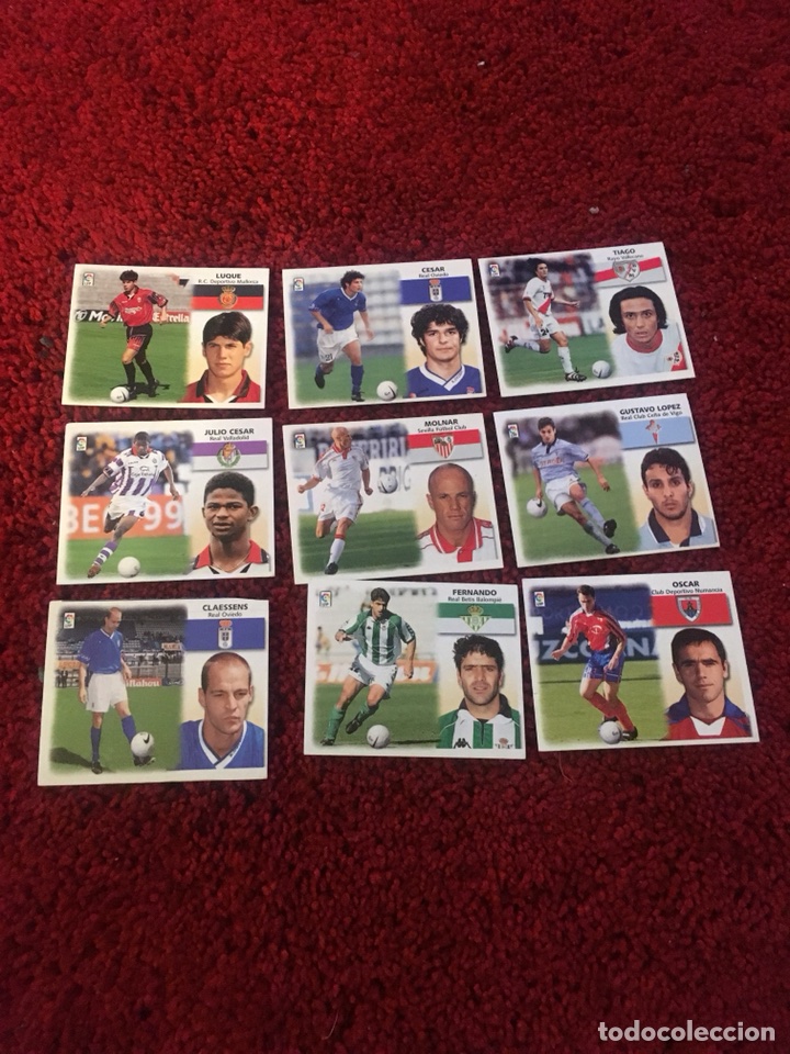Figurine di Calcio: Este sin pegar 99 00 1999 2000 baja oscar n&uacute;mancia