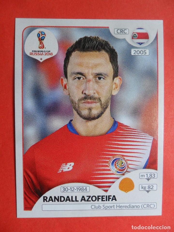 Cromos de F&uacute;tbol: STICKER FIFA WORLD CUP RUSSIA RUSIA 2018 - 406 RANDALL AZOFEIFA - COSTA RICA - 18 - PANINI