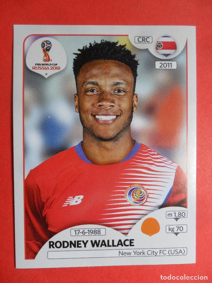 Cromos de F&uacute;tbol: STICKER - FIFA WORLD CUP RUSSIA RUSIA 2018 - 408 RODNEY WALLACE - COSTA RICA - 18 - PANINI