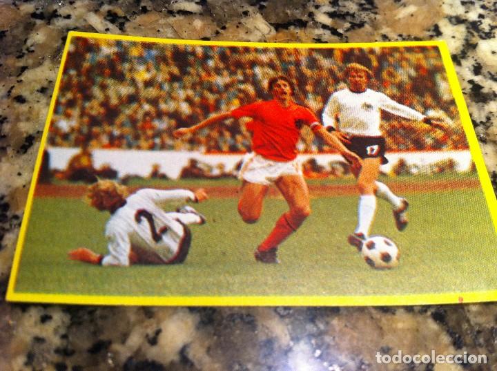 Fu&szlig;ball-Sticker: CROMO F&Uacute;TBOL (F&Uacute;TBOL EN ACCI&Oacute;N) DANONE 82. SIN USO. N&ordm; 81