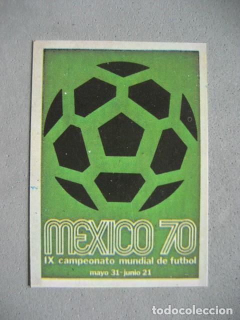 Fu&szlig;ball-Sticker: CROMO: N&ordm; 26 - CARTEL MUNDIALES MEXICO 1970 - CAMPEONATO MUNDIAL DE FUTBOL - ARGENTINA 1978