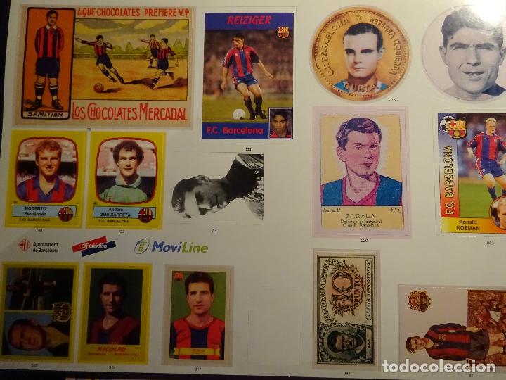 Cromos de Futebol: L&Aacute;MINA DE 14 CROMOS PEGATINAS ADHESIVOS DEL F&Uacute;TBOL CLUB BARCELONA. A&Ntilde;O 1998. 8 EL PERI&Oacute;DICO. 148