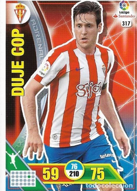 Cromos de Futebol: == C21 - ADRENALYN 2015-17 - PANINI - N&ordm; 317 - DUJE COP - DELANTERO