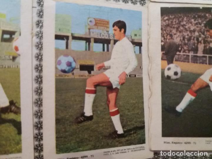 Fu&szlig;ball-Sticker: 71/72 FHER. SEVILLA BERRUEZO CROMO ERROR IMPRESION DOBLE VERSI&Oacute;N COLOR BALON