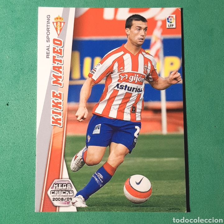 Cromos de f&uacute;tbol: Cromo MEGA CRACKS - SPORTING - N&deg;304 KIKE MATEO - Foto 1