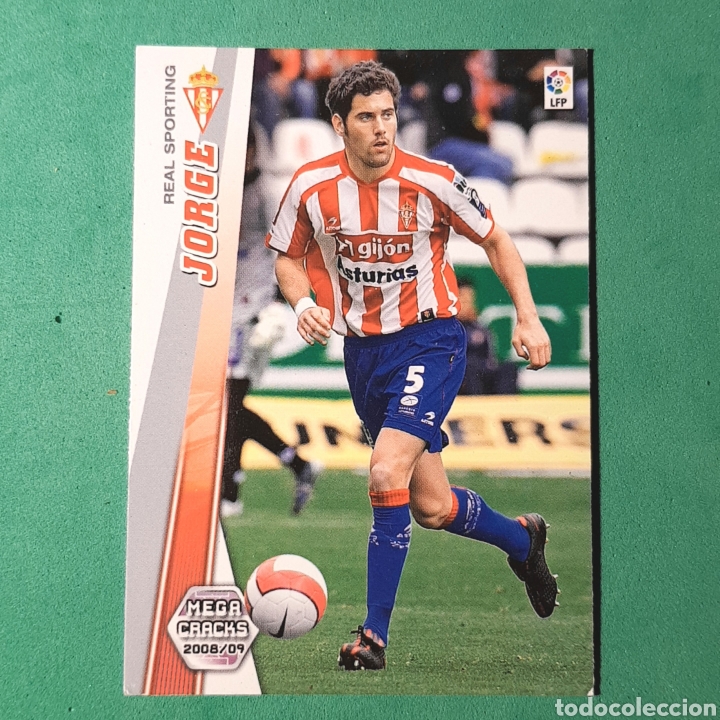 Cromos de f&uacute;tbol: Cromo MEGA CRACKS - SPORTING - N&deg;292 JORGE - Foto 1