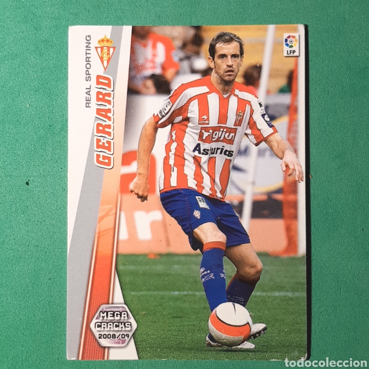 Cromos de f&uacute;tbol: Cromo MEGA CRACKS - SPORTING - N&deg;293 GERARD - Foto 1