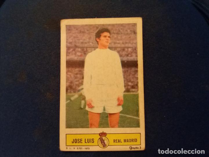 Cromos de f&uacute;tbol: 73/74 ESTE. REAL MADRID JOS&Eacute; LUIS - Foto 1